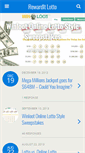Mobile Screenshot of lotto.rewardit.com